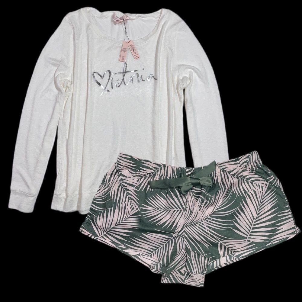 Victorias Secret Mayfair Shorts Soft top pajama Xl